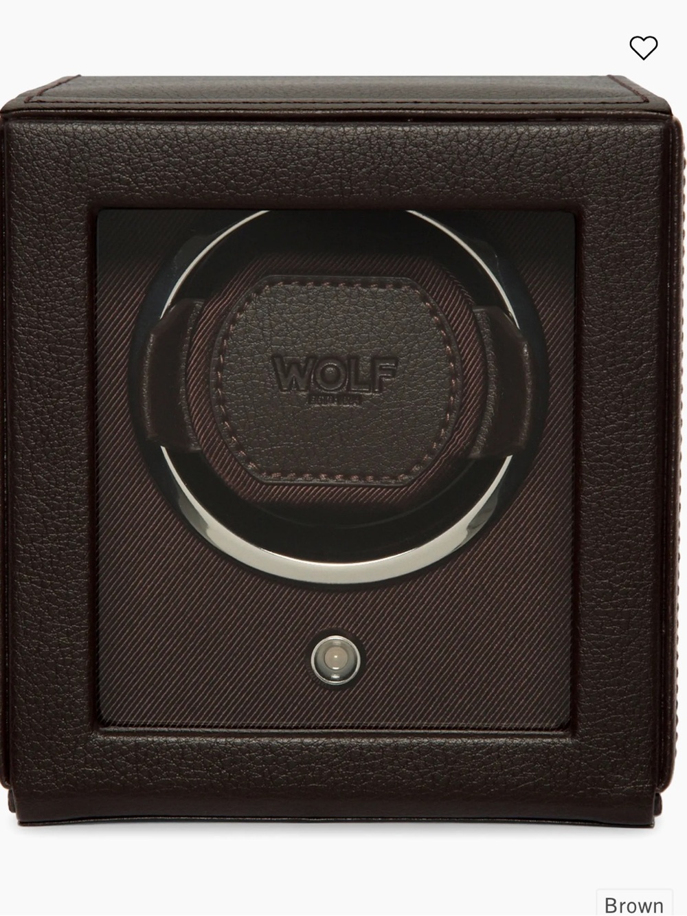 WOLF Cub Watch Winder with cover